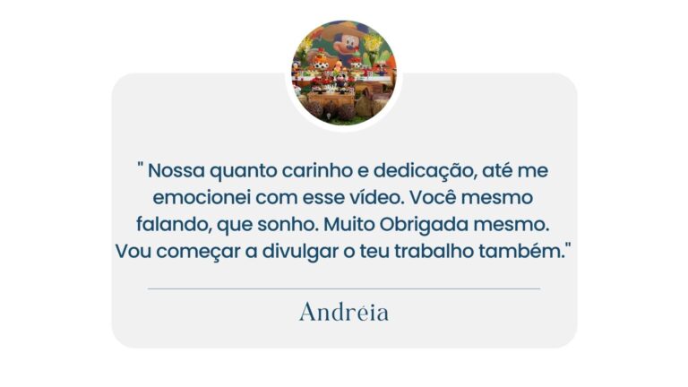 Agência Ressonante - Cliente Andréia