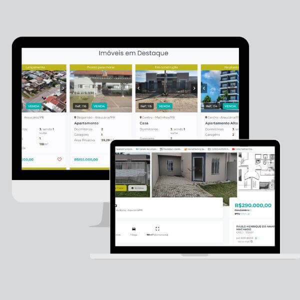 Site para Imobiliária